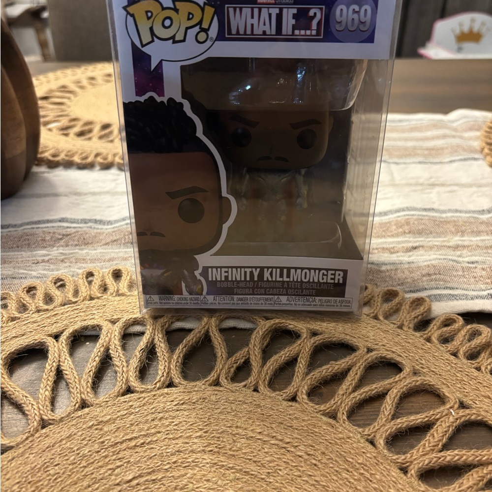 Funko Infinity Killmonger Pop Figure - Black and Brown